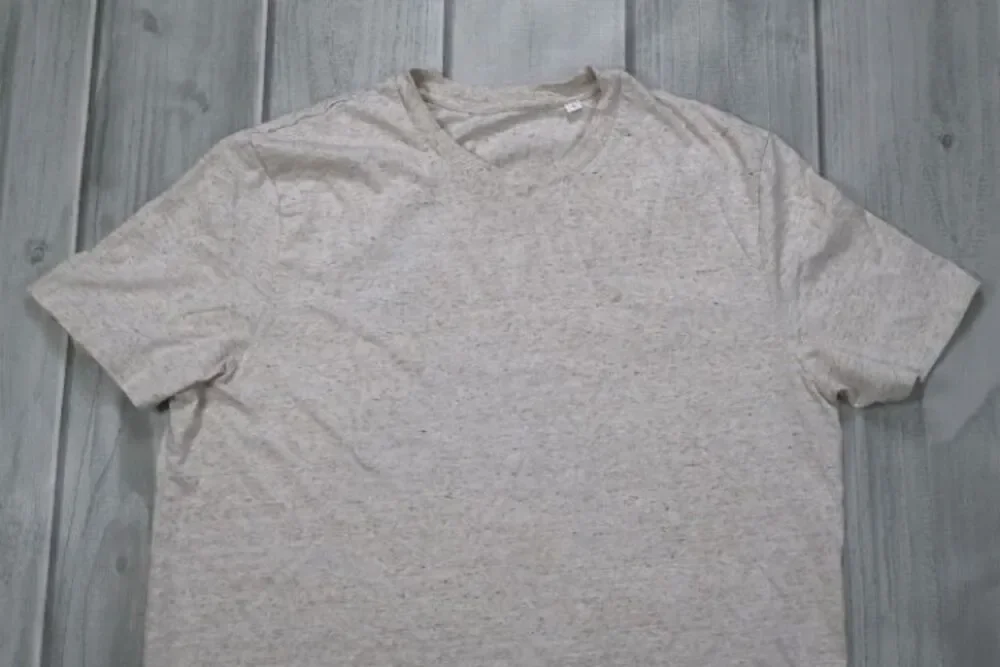Santnerpasshütte Rifugio Passo Italian Dolomites Alps Men's Tshirt Sz L Beige